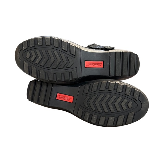 Khombu Lindsay Women’s All Weather Black Suede Leather Winter Boots Sz 6.5 - Picture 5 of 5